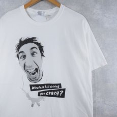 画像1: good2GO mobile "Wireless bill driving you crazy?" 通信会社 プリントTシャツ L (1)