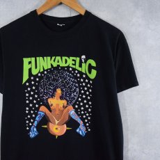 画像1: 2000's FUNKADELIC ファンクバンドプリントTシャツ BLACK (1)