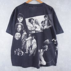 画像2: 90's The Three Stooges USA製 コメディアン 巻きプリントTシャツ XL (2)