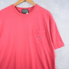 画像1: 80〜90's POLO COUNTRY Ralph Lauren ロゴ刺繍 ポケットTシャツ XL (1)