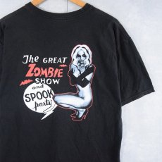 画像2: Rob Zombie "SPOOKS-A-POPPIN" バンドTシャツ BLACK L (2)