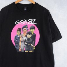 画像1: GORILLAZ ロックバンドTシャツ BLACK XL (1)