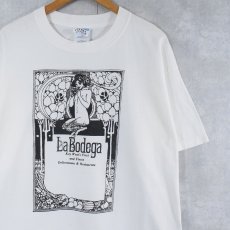 画像1: LaBodega レストランプリントTシャツ XL (1)