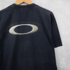 画像2: OAKLEY ロゴプリントTシャツ DARK NAVY L (2)