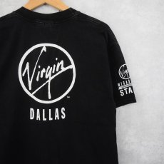 画像2: 90〜2000's Virgin Records ロゴプリント Tシャツ BLACK L (2)