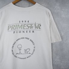 画像2: 90's PRIMESTAR PIONEER USA製 "FAMOUS PIONEERS" アートプリントTシャツ L (2)