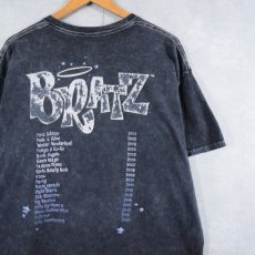 画像2: BRATZ ケミカルウォッシュ ラメプリントTシャツ XL (2)