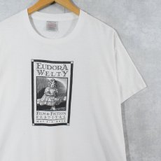 画像1: 90's Eudora Welty "FILM & FICTION FESTIVAL 1996" 小説家プリントTシャツ L (1)