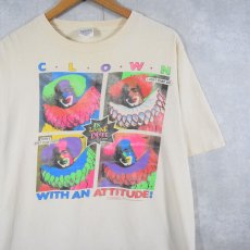 画像1: 90's In Living Color USA製 "CLOWN" TV番組 プリントTシャツ L (1)