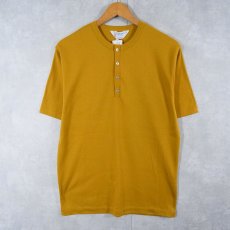 画像1: 70's TOWNCRAFT ヘンリーネックTシャツ XL (1)