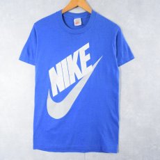 画像1: 90's NIKE 銀タグ USA製 ロゴプリントTシャツ M (1)