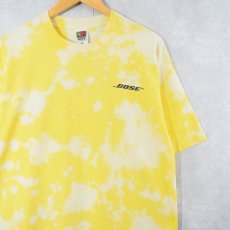 画像2: 90's BOSE 音響機器メーカー タイダイ ロゴプリントTシャツ XL (2)