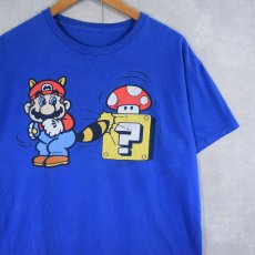 画像1: 2000's Nintendo スーパーマリオ ゲームキャラクタープリントTシャツ (1)