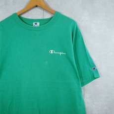 画像1: 90's Champion USA製 ロゴプリントTシャツ L (1)