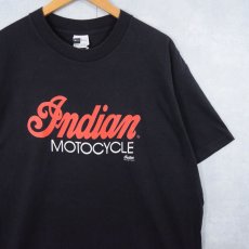 画像1: 90's Indian Motorcycle USA製 バイクショップ ロゴプリントTシャツ ONESIZE (1)