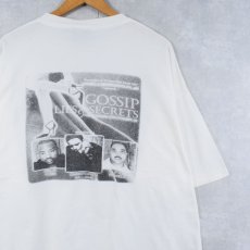 画像2: 90's "GOSSIP LIES & SECRETS" USA製 歌手&女優プリントTシャツ 2XL (2)