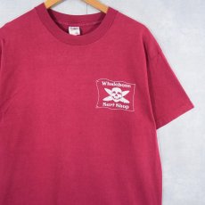 画像2: 90's Whalebone Surf Shop USA製 サーフショッププリントTシャツ L (2)