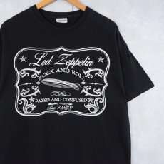 画像1: 2000's Led Zeppelin "DAZED AND CONFUSED" ロックバンドTシャツ BLACK XL (1)