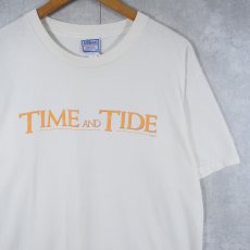 画像1: 2000's TIME AND TIDE USA製 "順流逆流" 香港映画プリントTシャツ L (1)