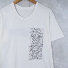 画像1: 80's 4 Reasons Unknown USA製 ロックバンドTシャツ XL (1)