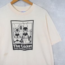 画像1: 90's USA製 "The Cricket" 虫イラストプリントTシャツ XL (1)