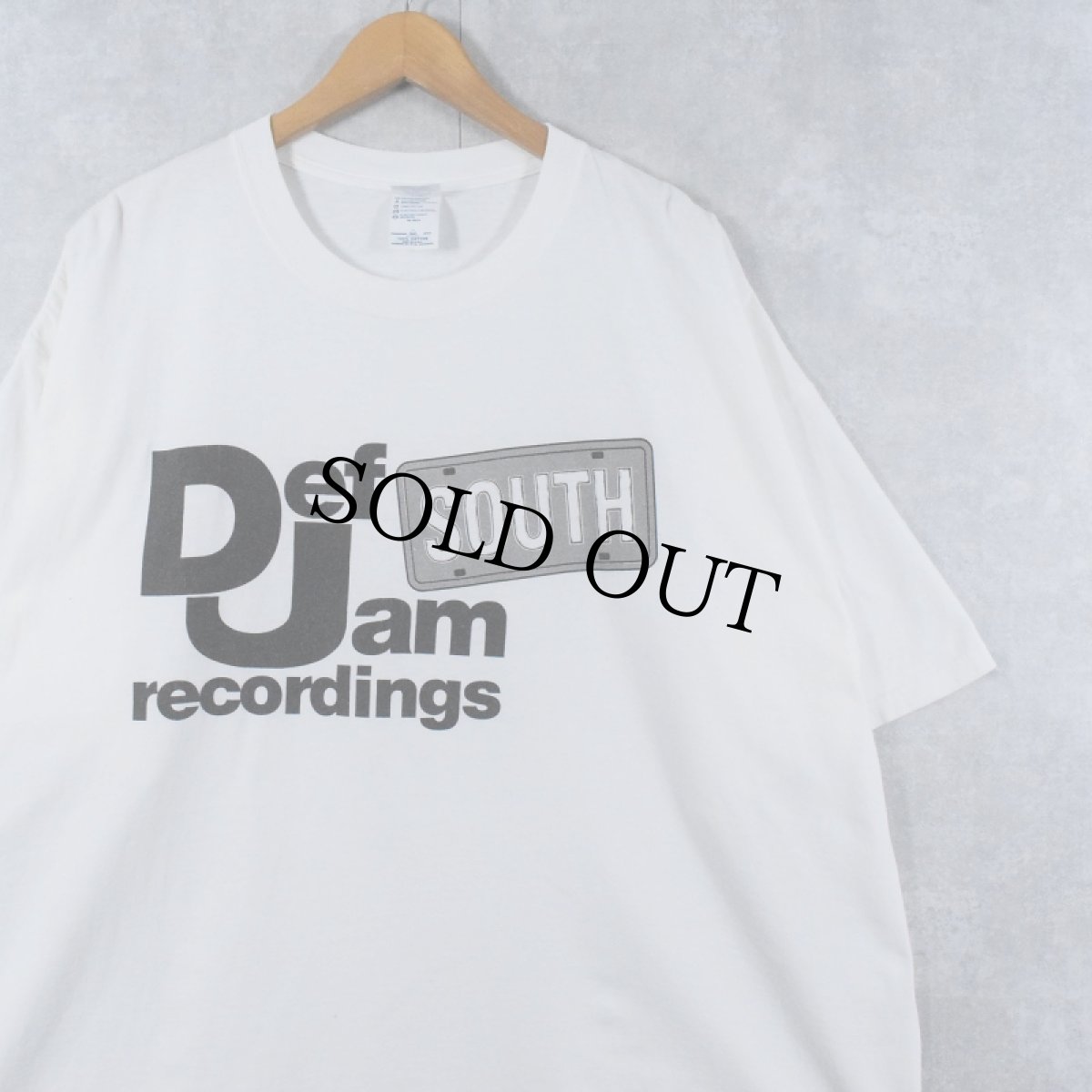 画像1: Def Jam Recordings レコードレーベル ロゴプリントTシャツ 3XL (1)