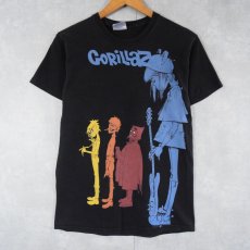 画像1: GORILLAZ ロックバンドTシャツ BLACK S (1)