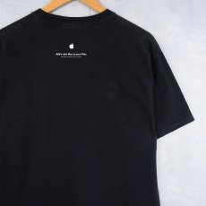 画像2: 2000's Apple "Mac OS X" プリントTシャツ BLACK L (2)