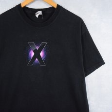 画像1: 2000's Apple "Mac OS X" プリントTシャツ BLACK L (1)