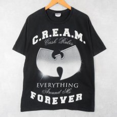 画像1: WU-TANG CLAN "C.R.E.A.M." ヒップホップTシャツ L (1)