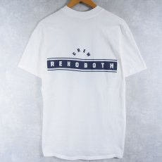 画像2: 80's Breezin' Up USA製 "REHOBOTH" プリントTシャツ L (2)