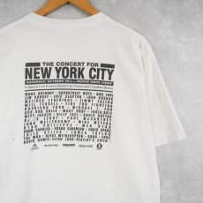 画像1: 2001 The Concert for New York City チャリティーイベントプリントTシャツ XL (1)