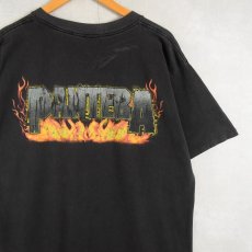 画像2: 〜2000's PANTERA USA製 ヘヴィメタルバンドプリントTシャツ  (2)