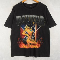 画像1: 〜2000's PANTERA USA製 ヘヴィメタルバンドプリントTシャツ  (1)