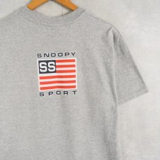 画像2: 90's SNOOPY SPORT USA製 キャラクターパロディTシャツ L (2)