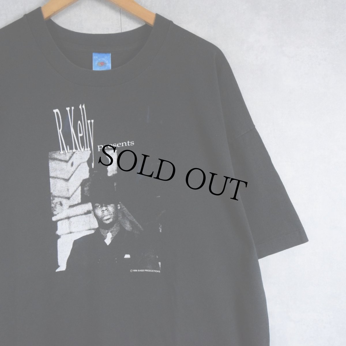 画像1: 1996 R.Kelly USA製 " Down Low Tour" R&BシンガーソングライターツアーTシャツ XXL (1)