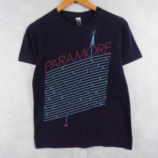 画像1: PARAMORE プリントTシャツ NAVY (1)