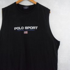 画像1: 90's POLO SPORT Ralph Lauren ロゴプリントタンクトップ XL (1)