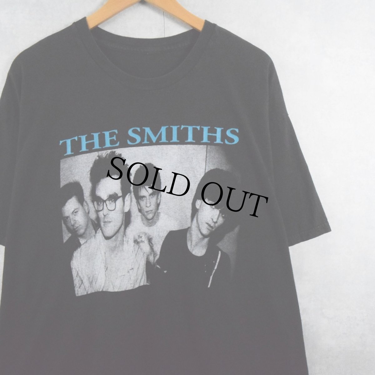 画像1: THE SMITHS ロックバンドTシャツ (1)