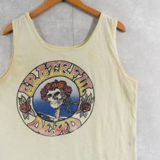 画像1: 80's GRATEFUL DEAD ロックバンドタンクトップ XL (1)