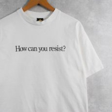 画像1: 90's Dow USA製 "How can you resist?" 企業 プリントTシャツ L (1)