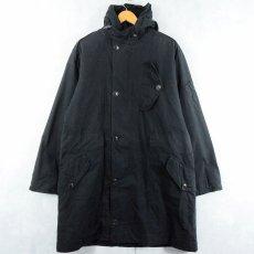 画像1: POLO Ralph Lauren "RAF TYPE" コットン ミリタリーコート BLACK M (1)