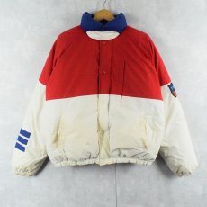 画像1: 90's POLO Ralph Lauren "SUICIDE SKI" パッチ付き ダウンジャケット L (1)