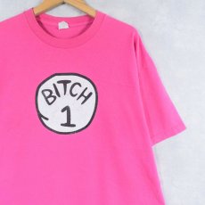 画像1: "BITCH 1" プリントTシャツ XL (1)