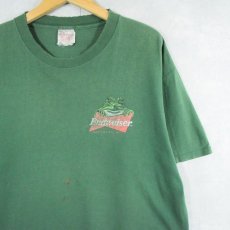 画像2: 90's Budweiser "This Bud's For You!" ビールメーカー プリントTシャツ L (2)