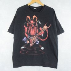 画像1: 2007 GUITAR HEADIII ビデオゲームプリントTシャツ XL  (1)