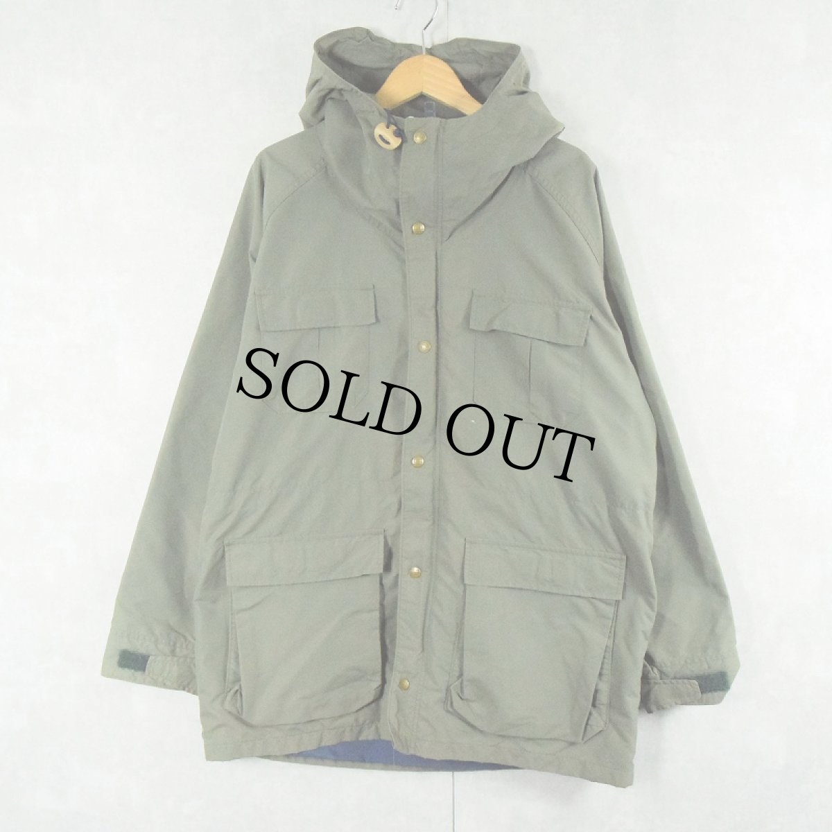 画像1: 80's L.L.Bean USA製 "BAXTER STATE PARKA" ナイロンマウンテンパーカー KHAKI (1)