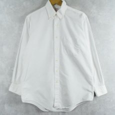 画像1: 90's Brooks Brothers USA製 オックスフォードボタンダウンシャツ SIZE15 1/2-32 (1)