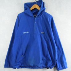 画像1: 80's Patagonia "nouveau new monde world" アノラックパーカー L (1)