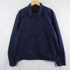 画像1: 70's ワークジャケット NAVY (1)